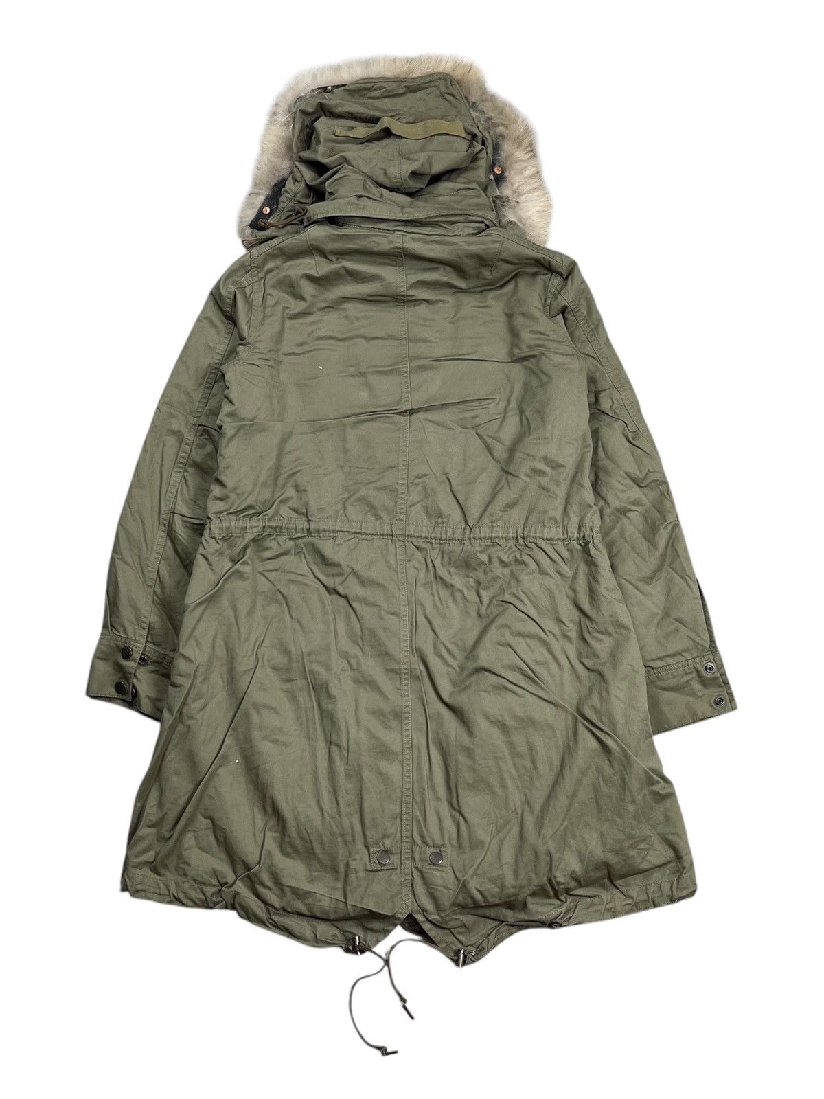 If Six Was Nine 2000s Panaji by GOA - Fur Hoodie Apocalypse Style Jacket Size US M / EU 48-50 / 2 - 3 Thumbnail