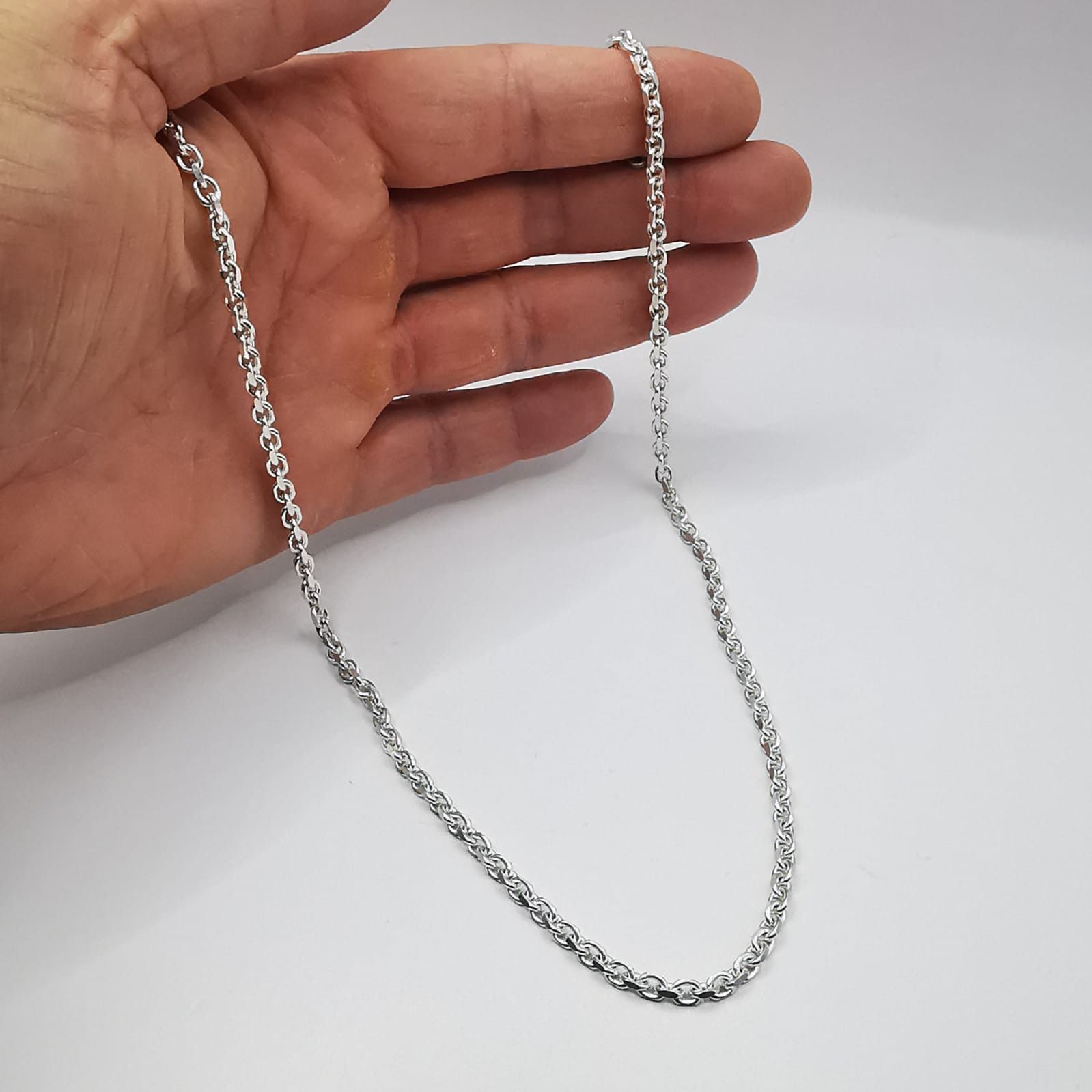 Sterling Silver Vintage Beautiful Jewelry Chain,925 Sterling Silver 22,01g Size ONE SIZE - 7 Thumbnail