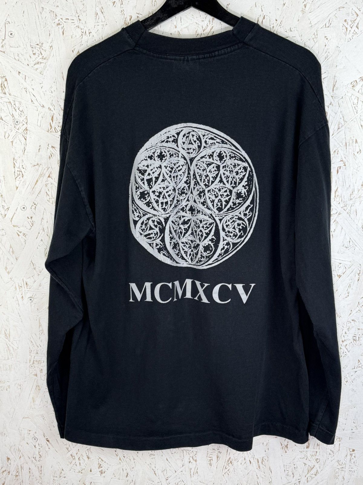 Band Tees 90s Subway To Sally 1995 MCMXCV Rock Metal Band Long Sleeve Size US XL / EU 56 / 4 - 5 Thumbnail