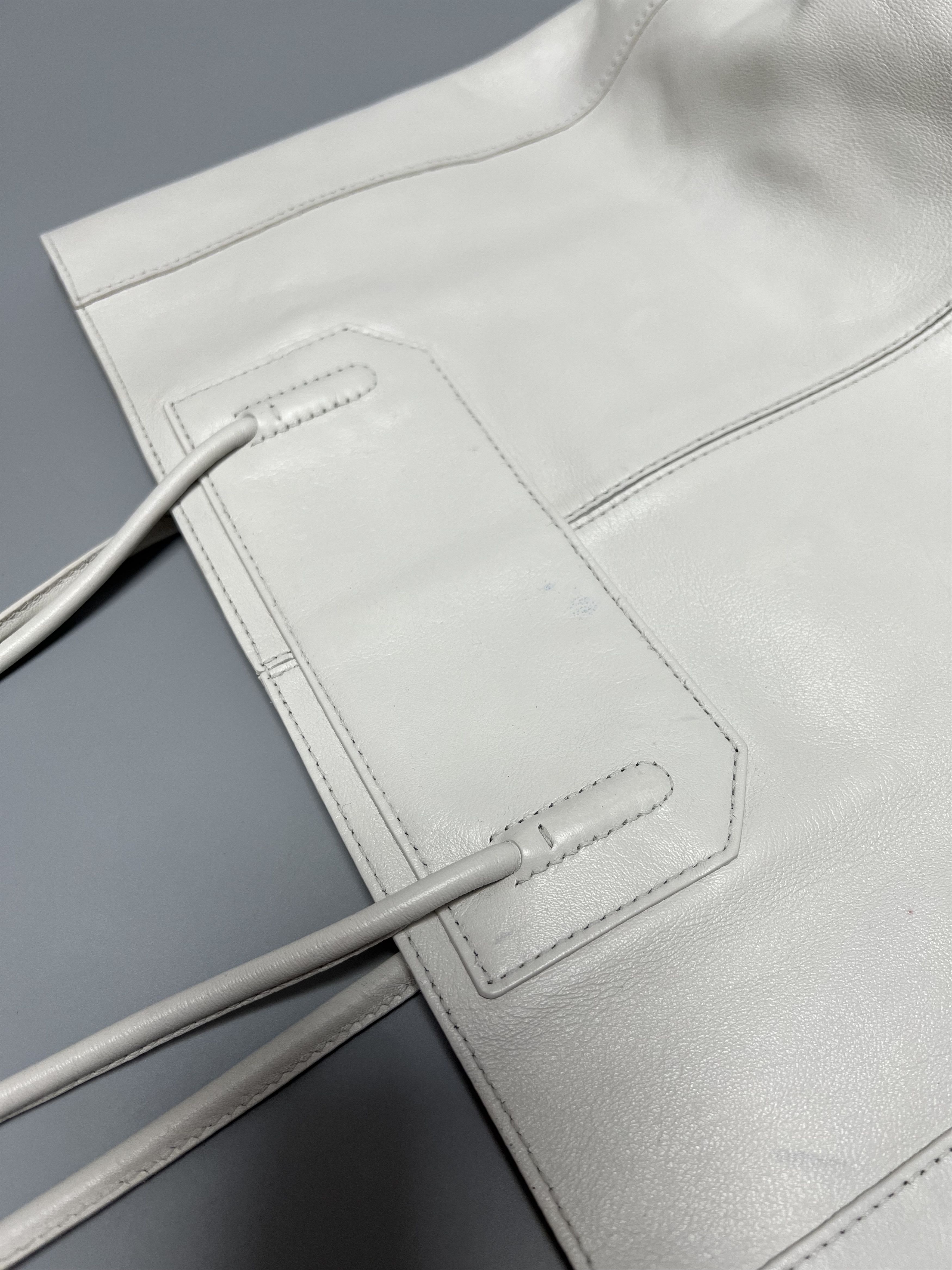 Alexander Wang Alexander Wang White Leather Tote Shoulder Bag Size ONE SIZE - 7 Thumbnail