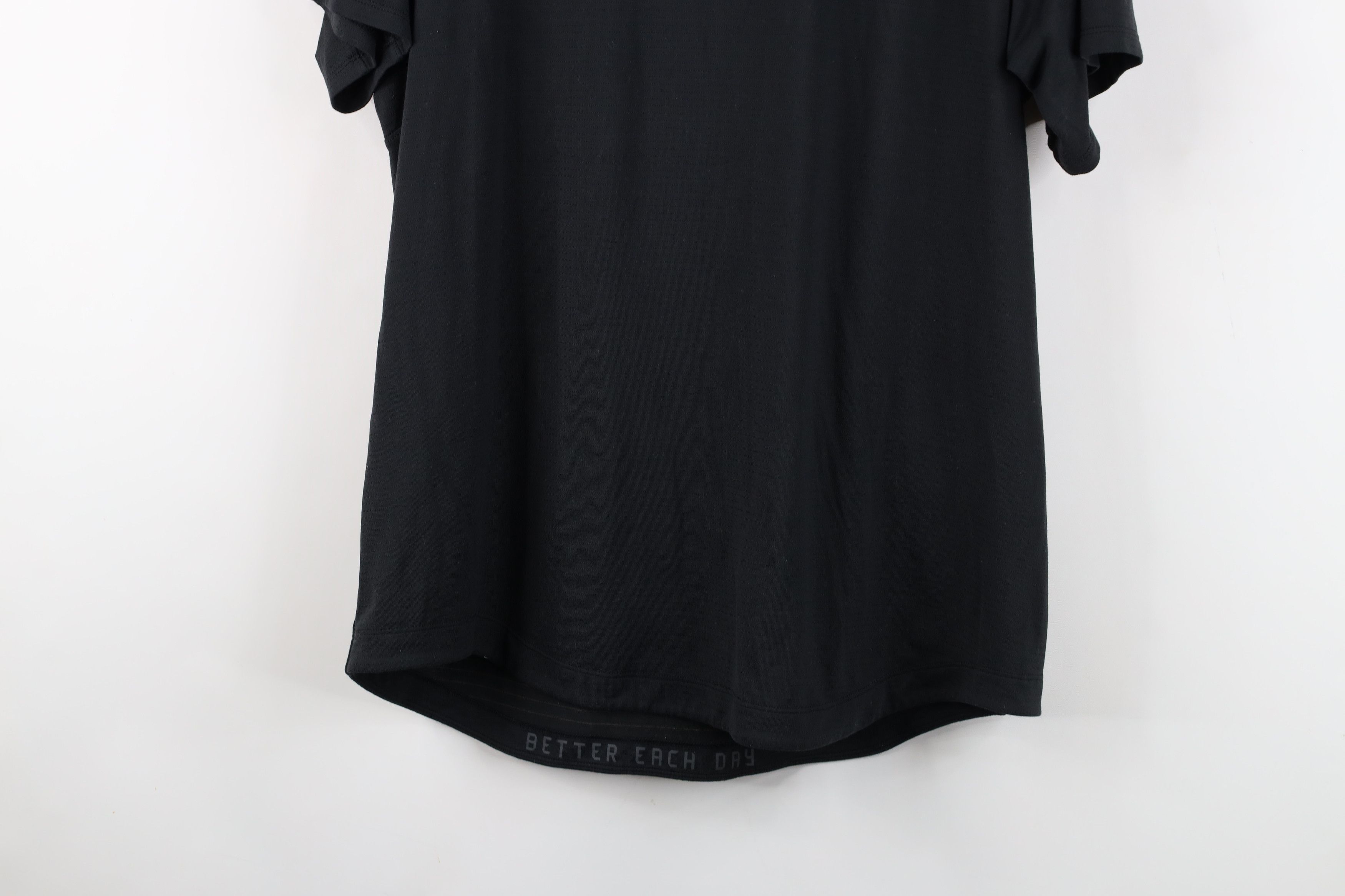 Lululemon × Vintage Lululemon Vent Tech Short Sleeve Gym Training T-Shirt Black Size US M / EU 48-50 / 2 - 3 Thumbnail