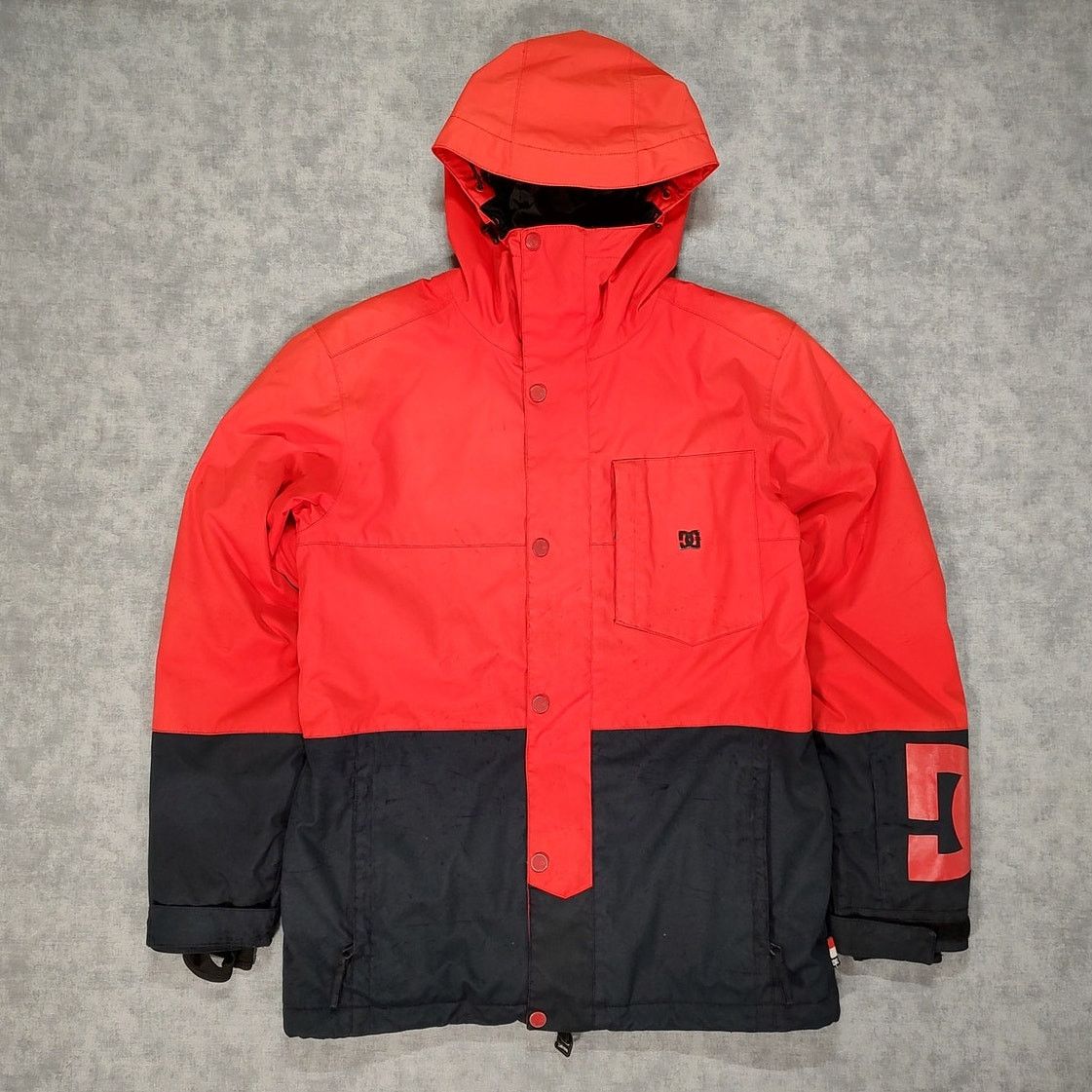 DC DC Shoes Defy colorblock ski/snowboard 10k jacket mns S Size US S / EU 44-46 / 1 - 1 Thumbnail