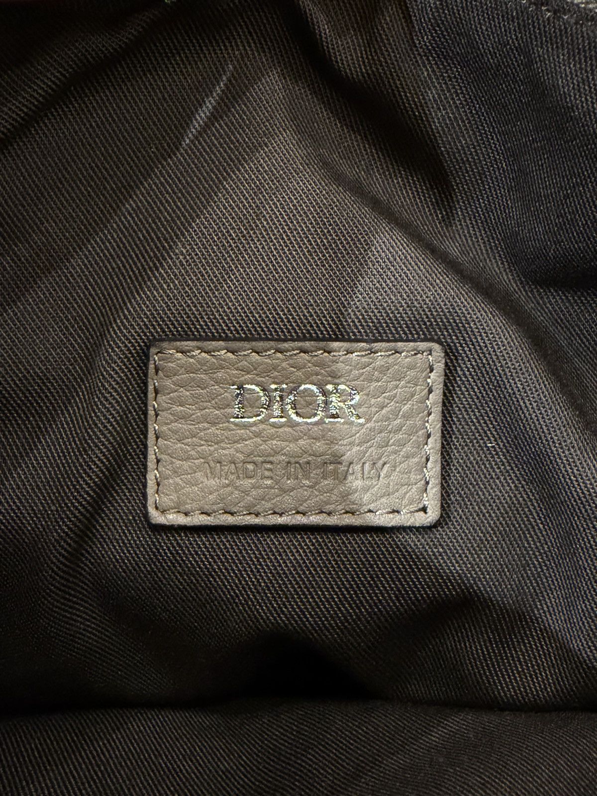 Dior Dior Oblique Jacquard Tapestry Crossbody Saddle Bag Size ONE SIZE - 7 Thumbnail