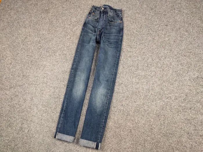 Levi's Vintage levis USA 508 Selvedge Faded Blue Denim Jeans Size US 33 - 3 Thumbnail
