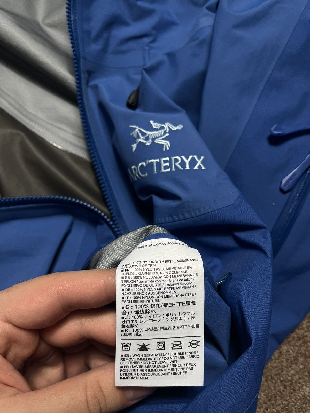 Arc'teryx × Streetwear × Vintage Vintage blue women Gore-tex