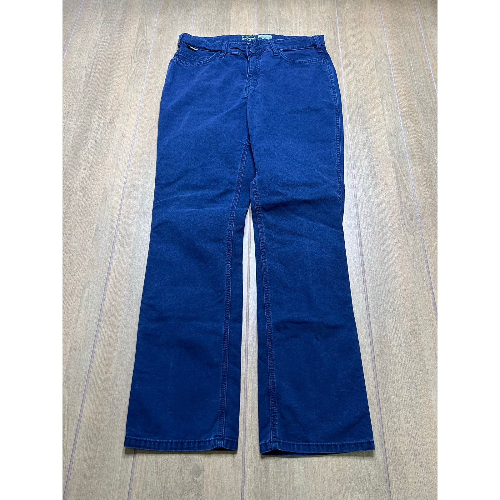 Carhartt Women Carhartt Sz 8 regular Blue Denim 30x29 Y2K utility Size 30" / US 8 / IT 44 - 2 Thumbnail