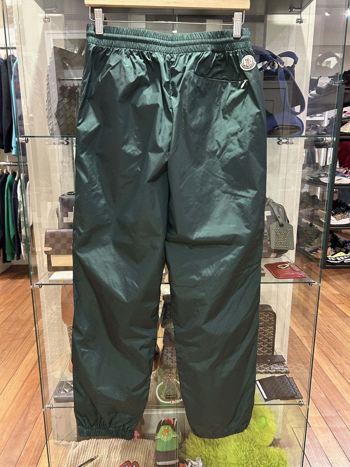 Moncler Moncler Track Pants - Green Size US 30 / EU 46 - 2 Thumbnail