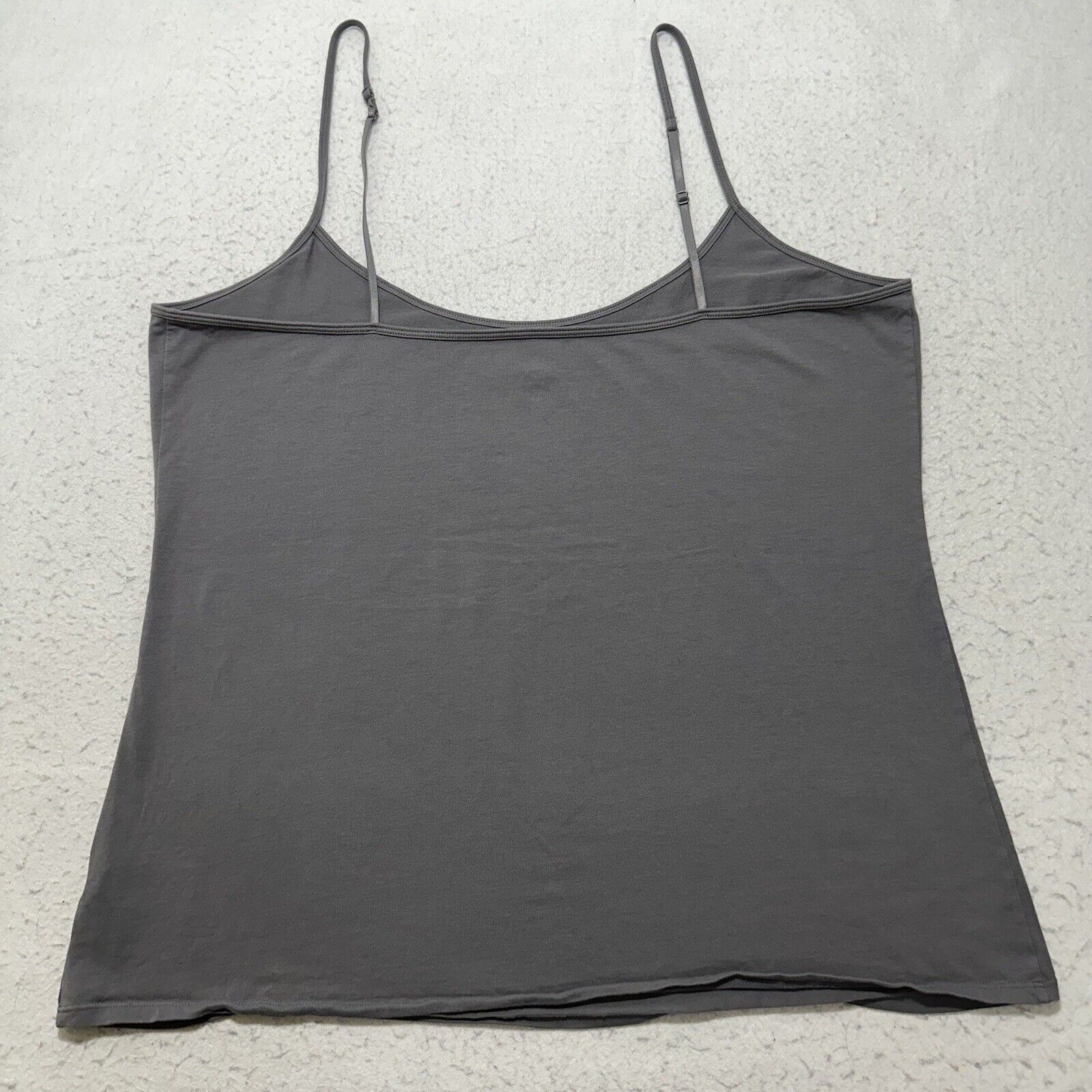 Old Navy Old Navy XXL Gray Adjustable Strap Camisole Tank Top Stretch Size XXL / US 16-18 / IT 52-54 - 10 Thumbnail