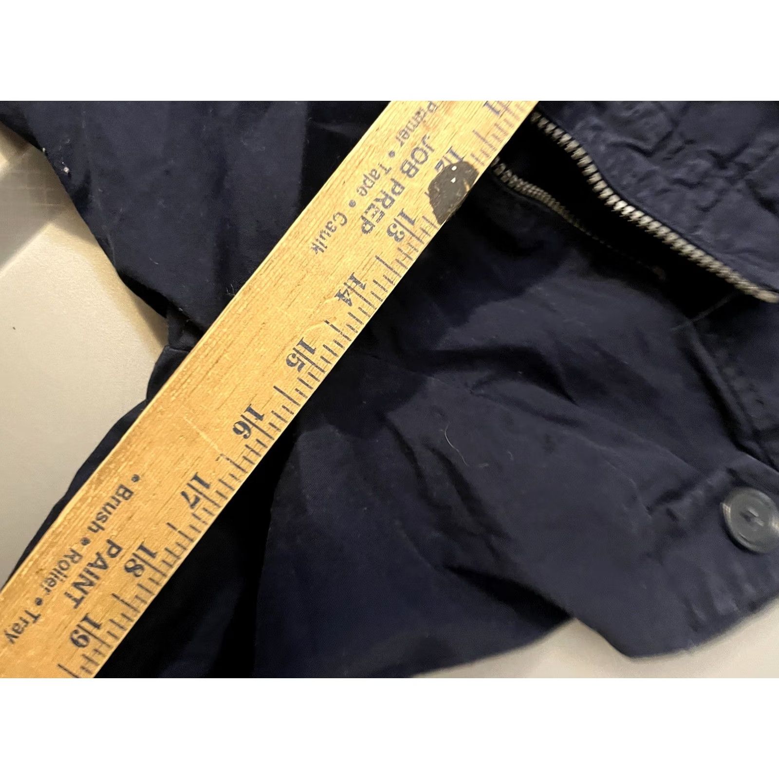 Gap Gap Jacket Women's Medium Navy Blue Moto Blend Zipper Front Size M / US 6-8 / IT 42-44 - 5 Thumbnail