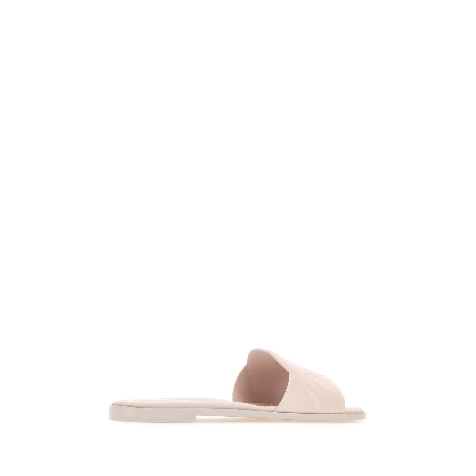 Alexander McQueen ALEXANDER MCQUEEN Pink Leather Slippers New & Authentic (Wom Size US 7 / IT 37 - 3 Thumbnail