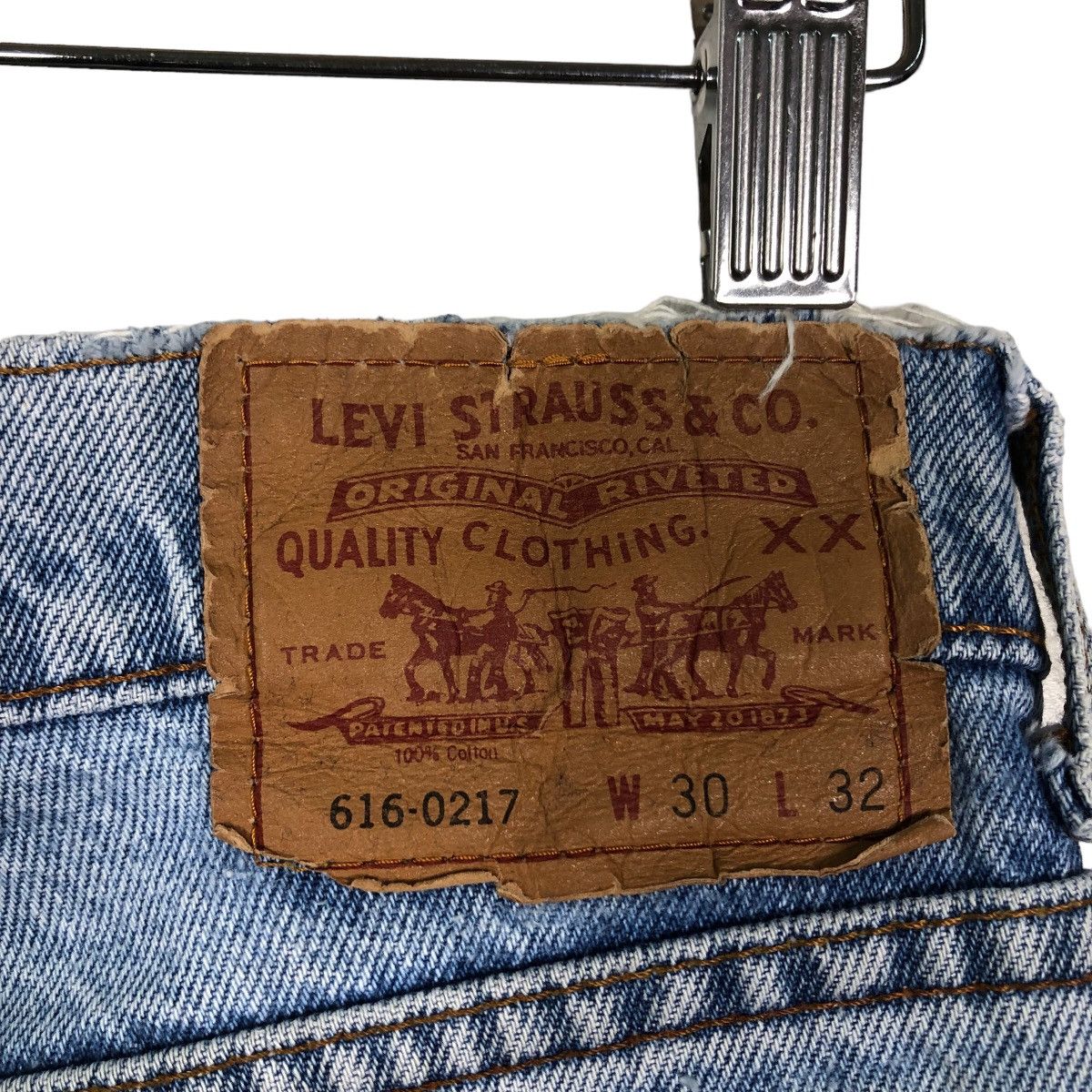 Levi's 🔥Vintage Levi’s 616-0217 Denim Jeans Acid Wash Design Size US 28 / EU 44 - 20 Thumbnail