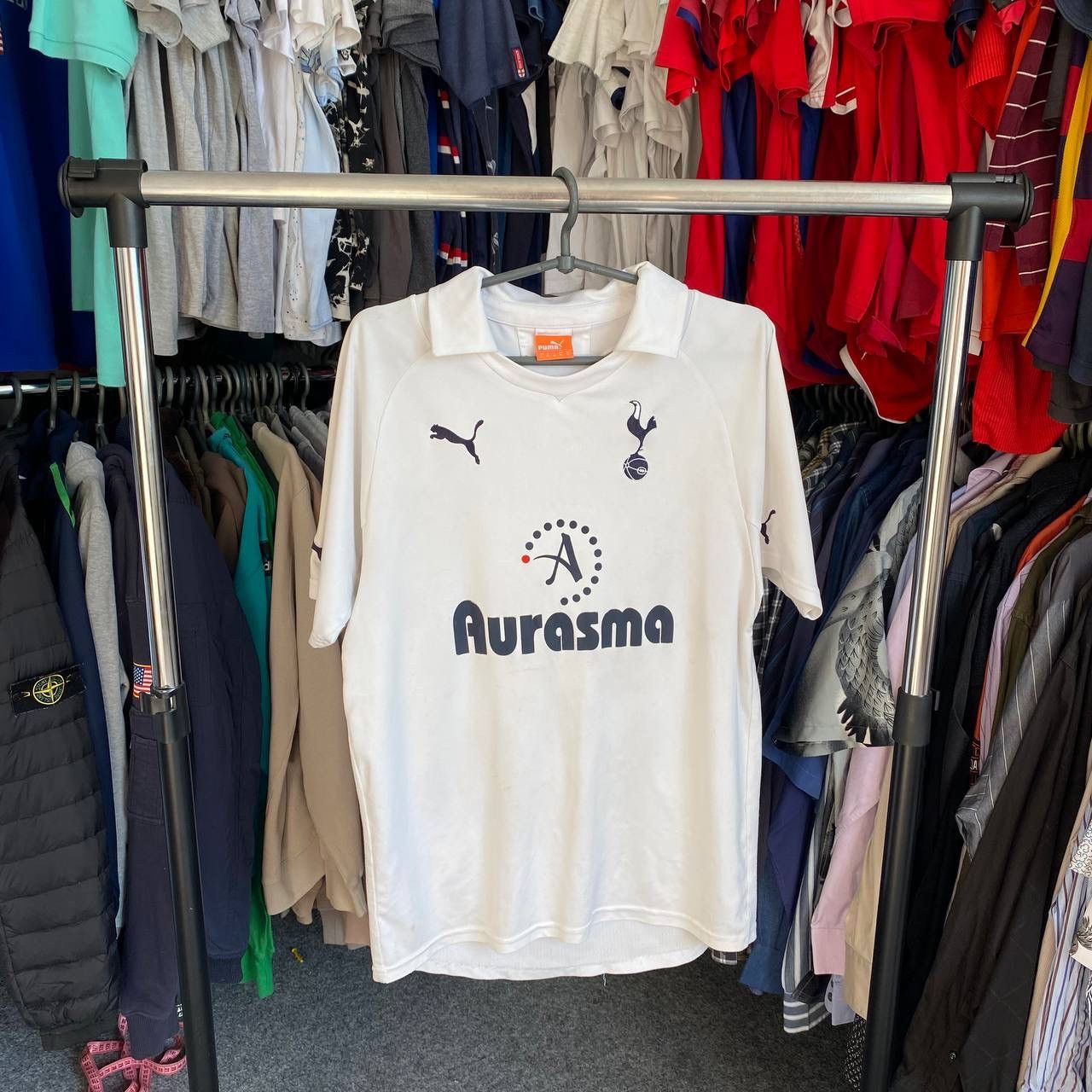 Puma × Vintage Vintage Puma FC Tottenham 60 soccer player rare jersey Size US M / EU 48-50 / 2 - 1 Thumbnail