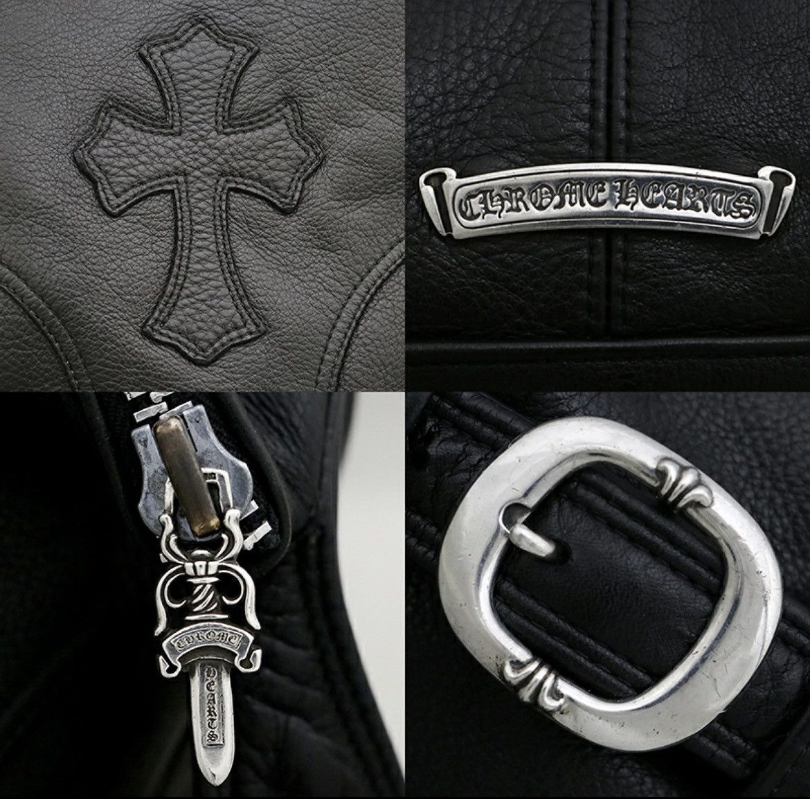 Chrome Hearts Chrome Hearts Lelo Flare Cross Patch Shoulder Bag Size ONE SIZE - 10 Thumbnail