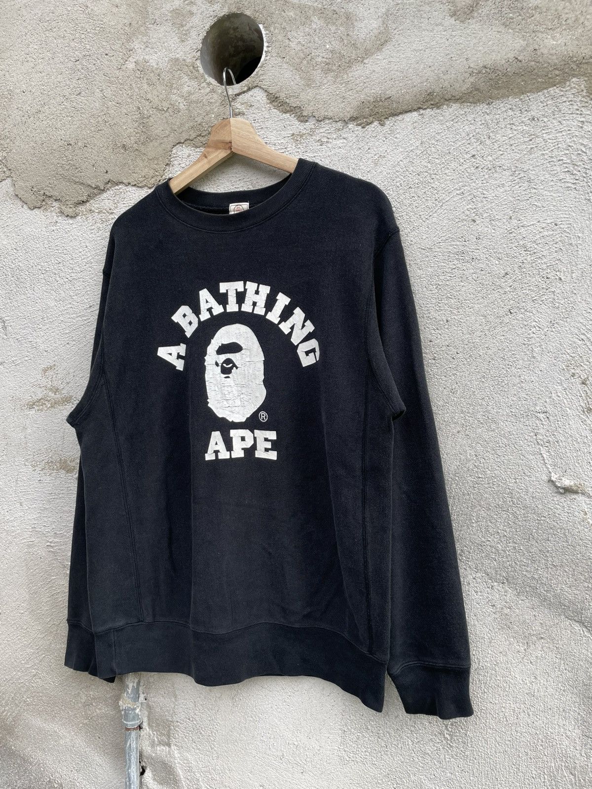 Bape Bape College Crewneck Size US M / EU 48-50 / 2 - 4 Thumbnail