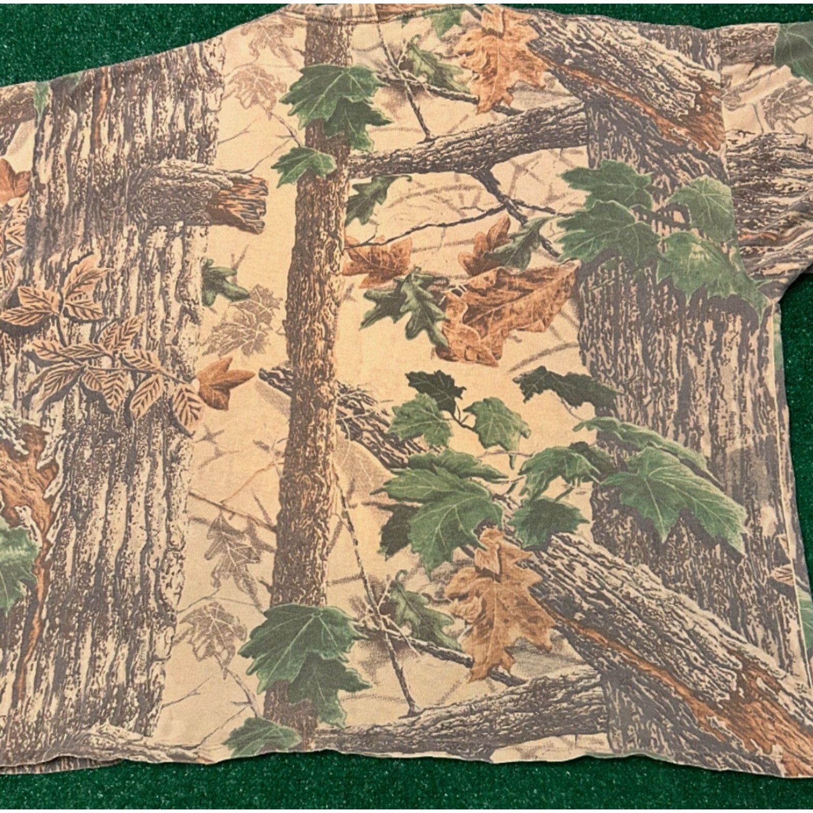 Realtree VINTAGE Realtree VTG Real Tree Camo Shirt Mens 2XL Hunter Skater 90s Y2K Camouflage Short Sleeve Hip Hop Grunge Pockets Size US XXL / EU 58 / 5 - 2 Thumbnail
