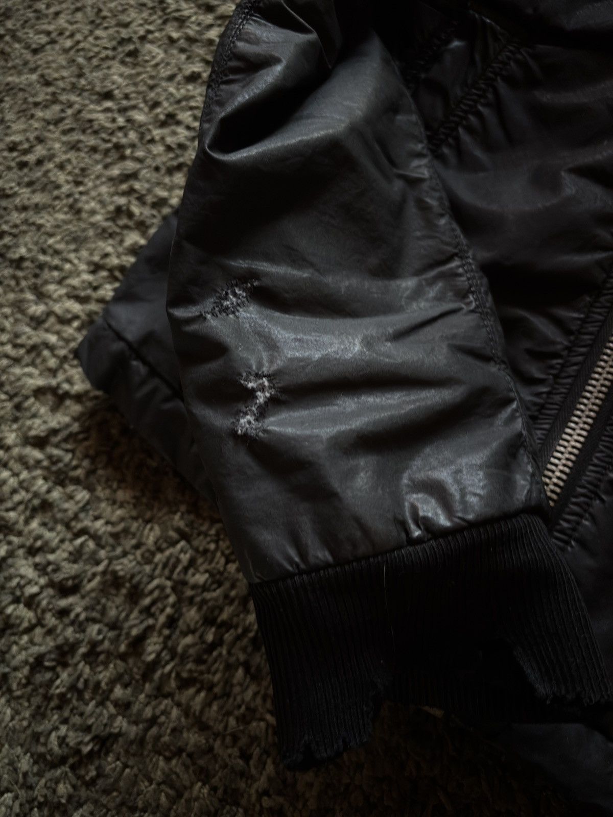 Rick Owens Drkshdw AW08 Rick Owens Drkshdw „Stag” Waxed Cotton Scuba Jacket Size US S / EU 44-46 / 1 - 7 Thumbnail