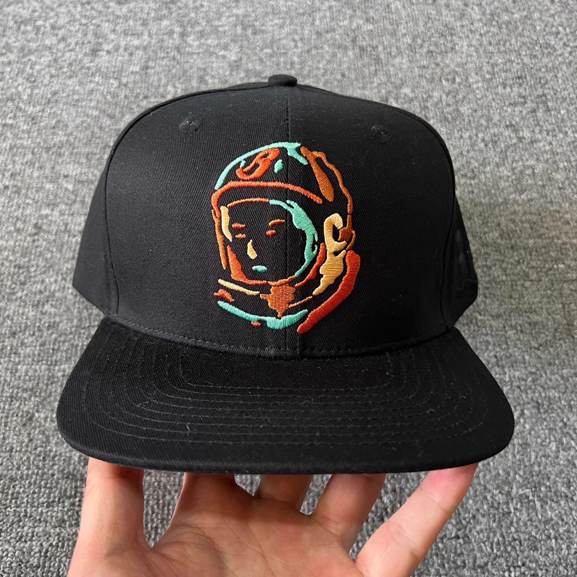 Billionaire Boys Club BBC Classic Astronaut Head Flat Brim Baseball Cap Q7 Size ONE SIZE - 1 Thumbnail