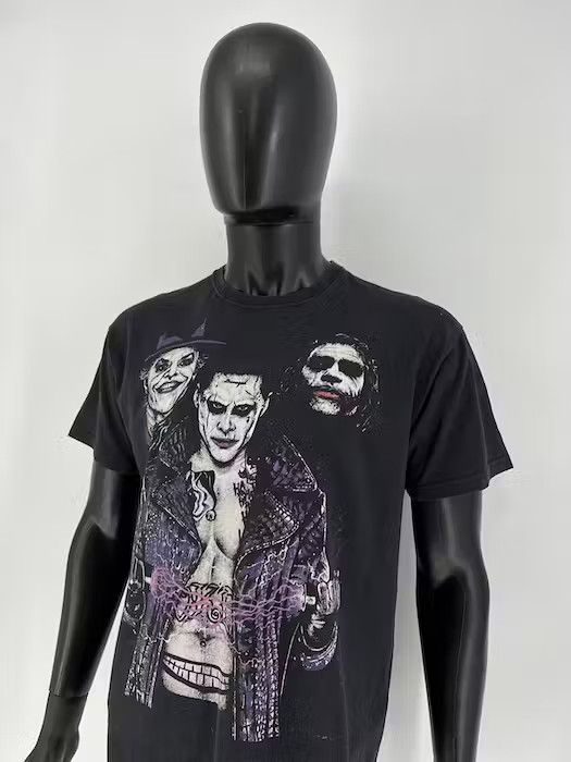 DC Comics Vintage Y2K Joker T-Shirt The Dark Knight Batman Size US L / EU 52-54 / 3 - 9 Thumbnail