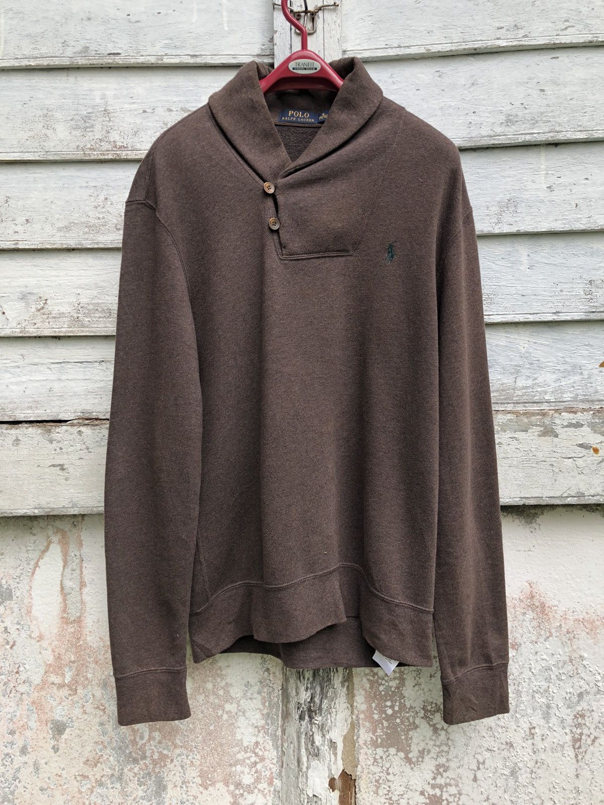 Polo Ralph Lauren Double Suede Elbow Sweater