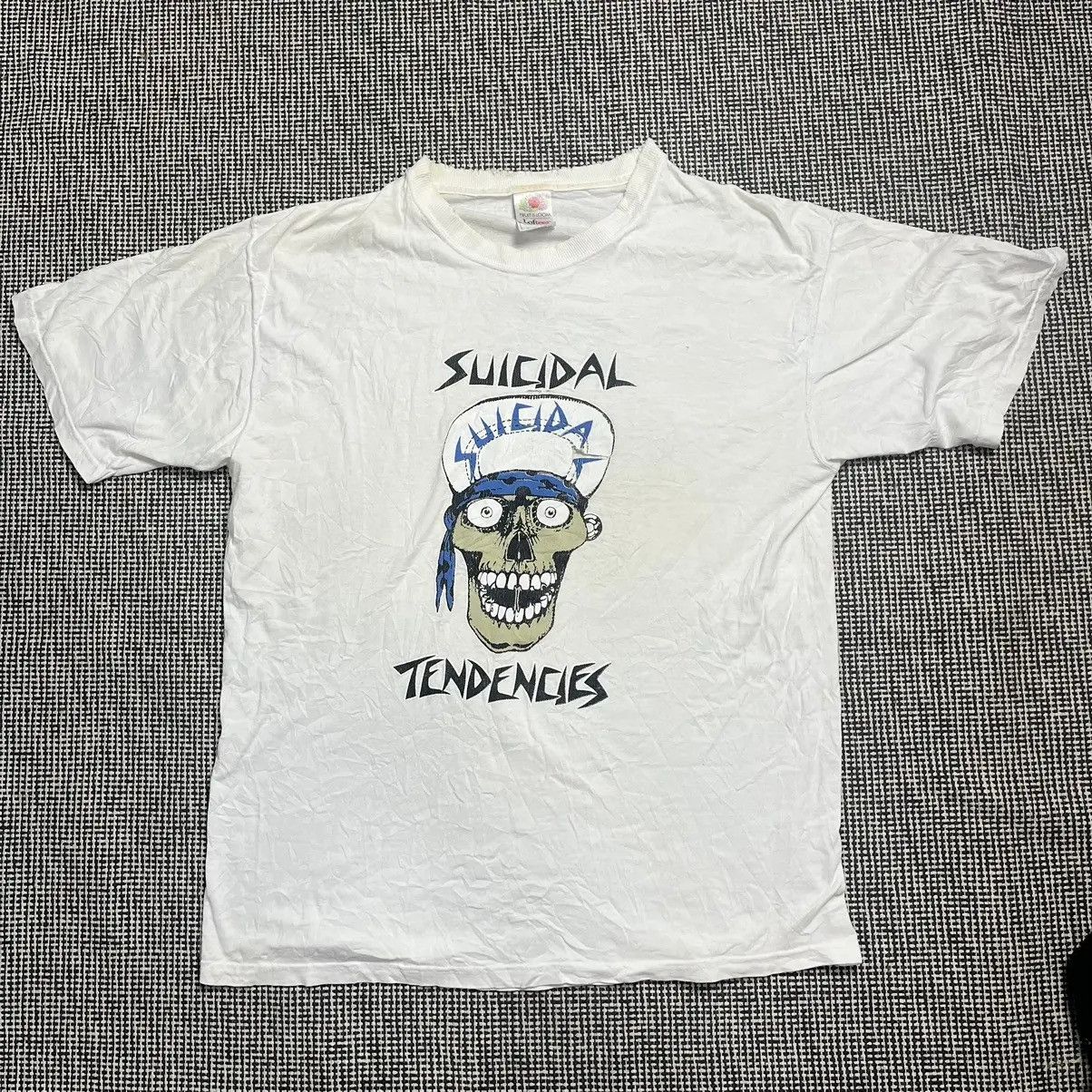 Band Tees VINTAGE 90'S THARASHED SUICIDAL TENDENCIES Size US L / EU 52-54 / 3 - 1 Thumbnail
