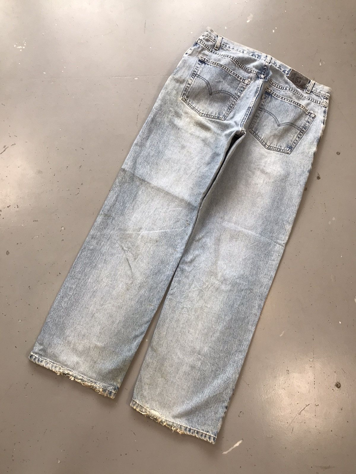 Levi's × Vintage Vintage Levi’s Strauss & co. silver tab distressed denim Size US 36 / EU 52 - 8 Thumbnail