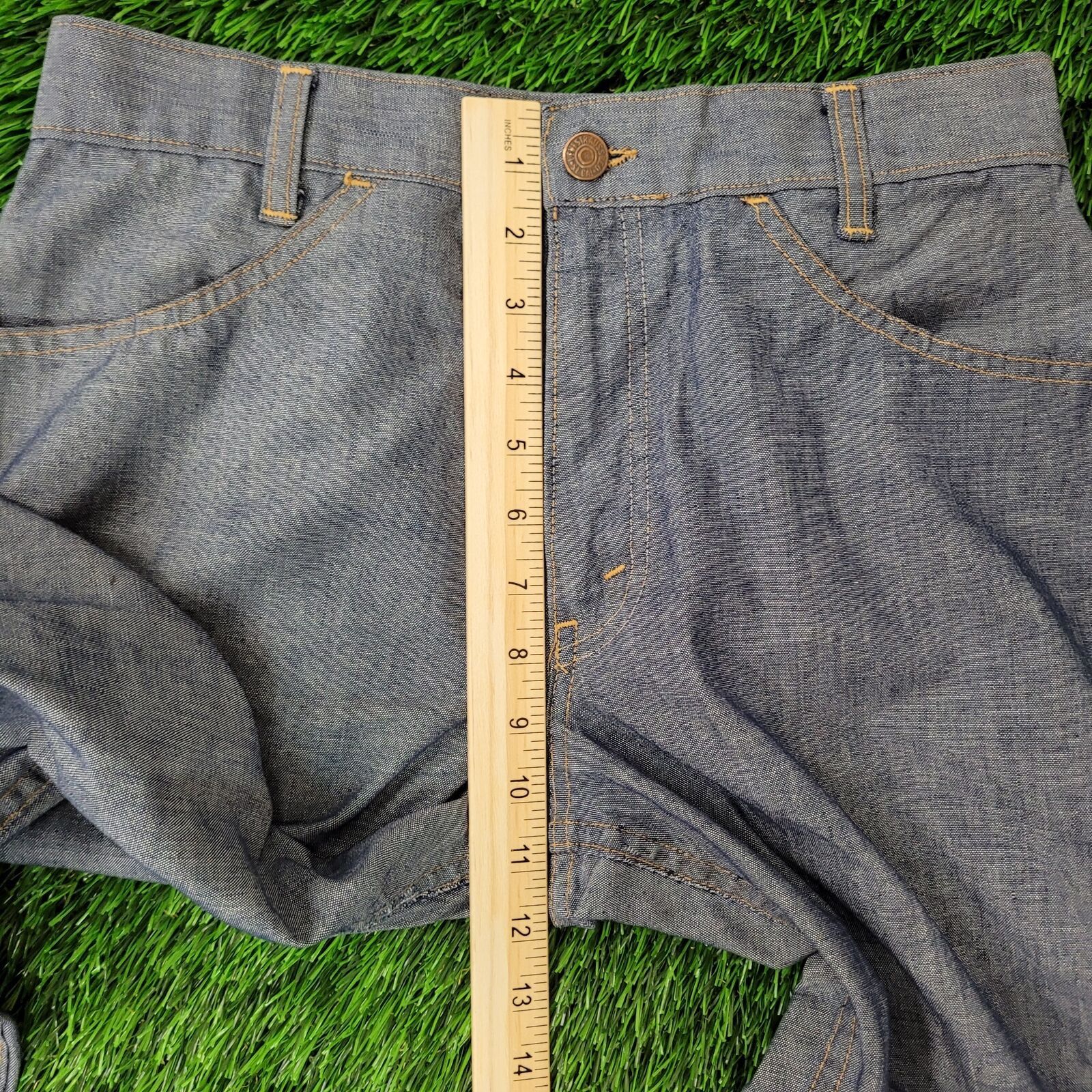 Levi's VTG 70s Levis Orange Tab Flares 30x26 Talon Bell Bottoms Size US 30 / EU 46 - 19 Thumbnail