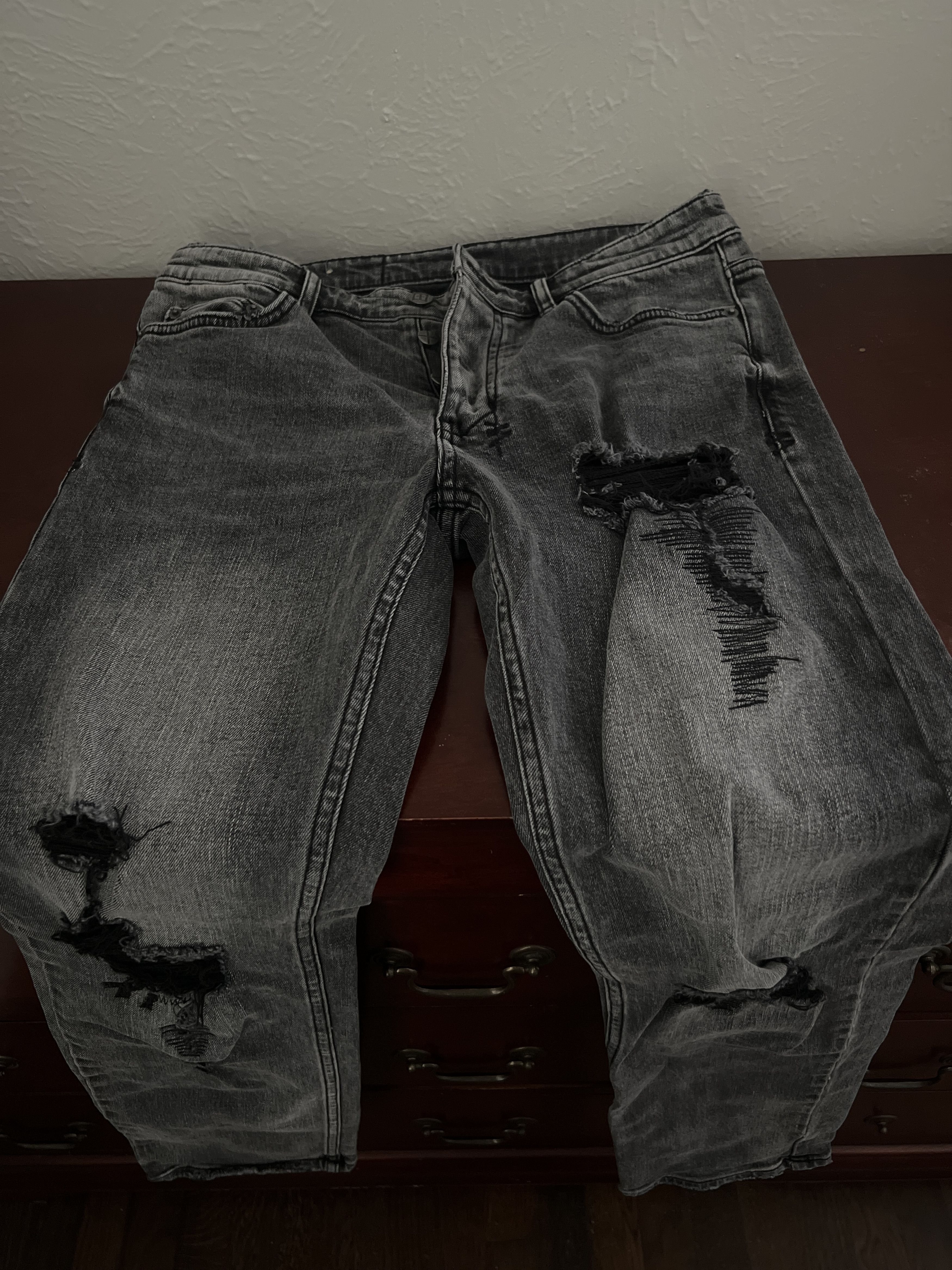 Ksubi Harlow Angst Trashed - Black Ksubi pants Size US 30 / EU 46 - 1 Thumbnail