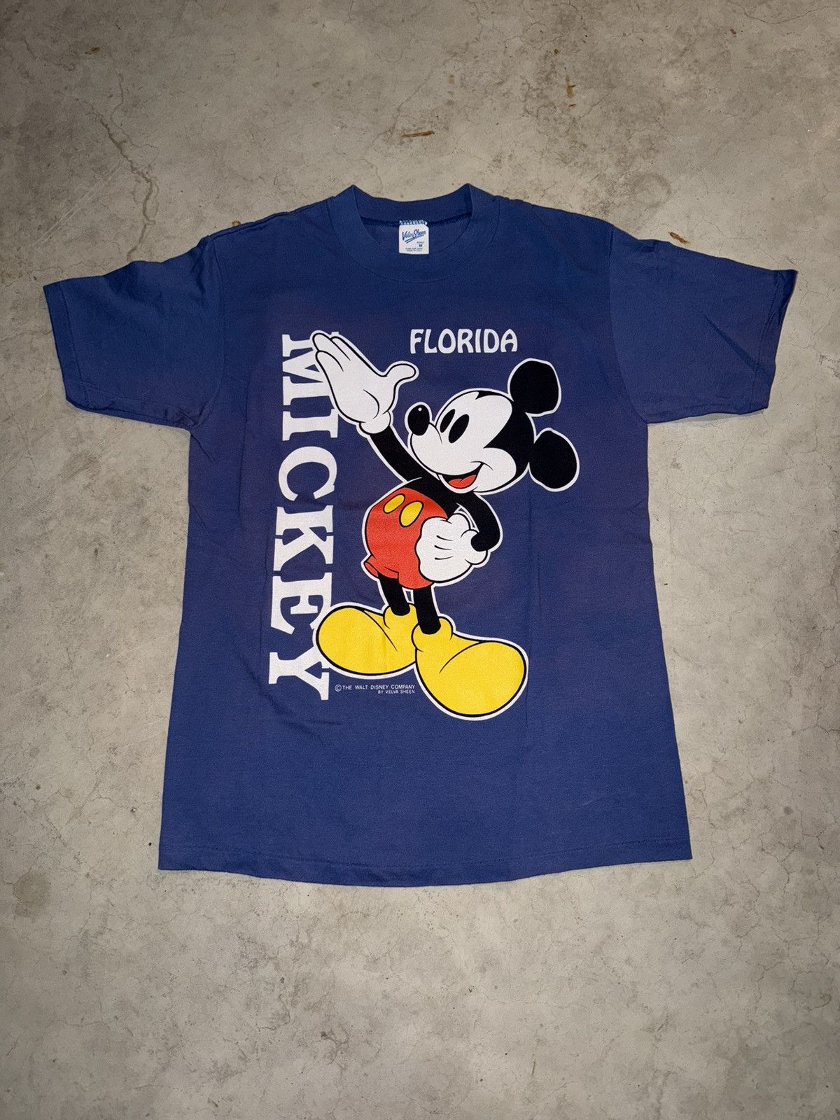 Velva Sheen Vintage 80s Disney Velva Sheen Florida Mickey Mouse Tee Size US M / EU 48-50 / 2 - 1 Thumbnail