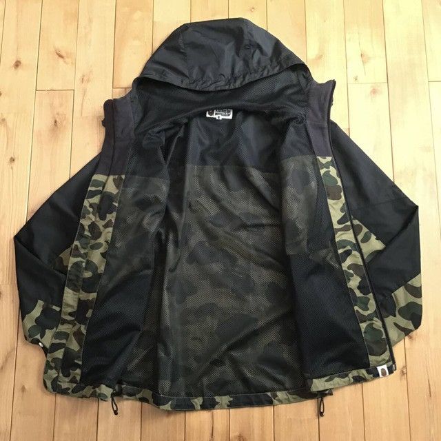 Bape BAPE Hoodie Jacket Black x 1st Camo Green a bathing ape Size US S / EU 44-46 / 1 - 7 Thumbnail