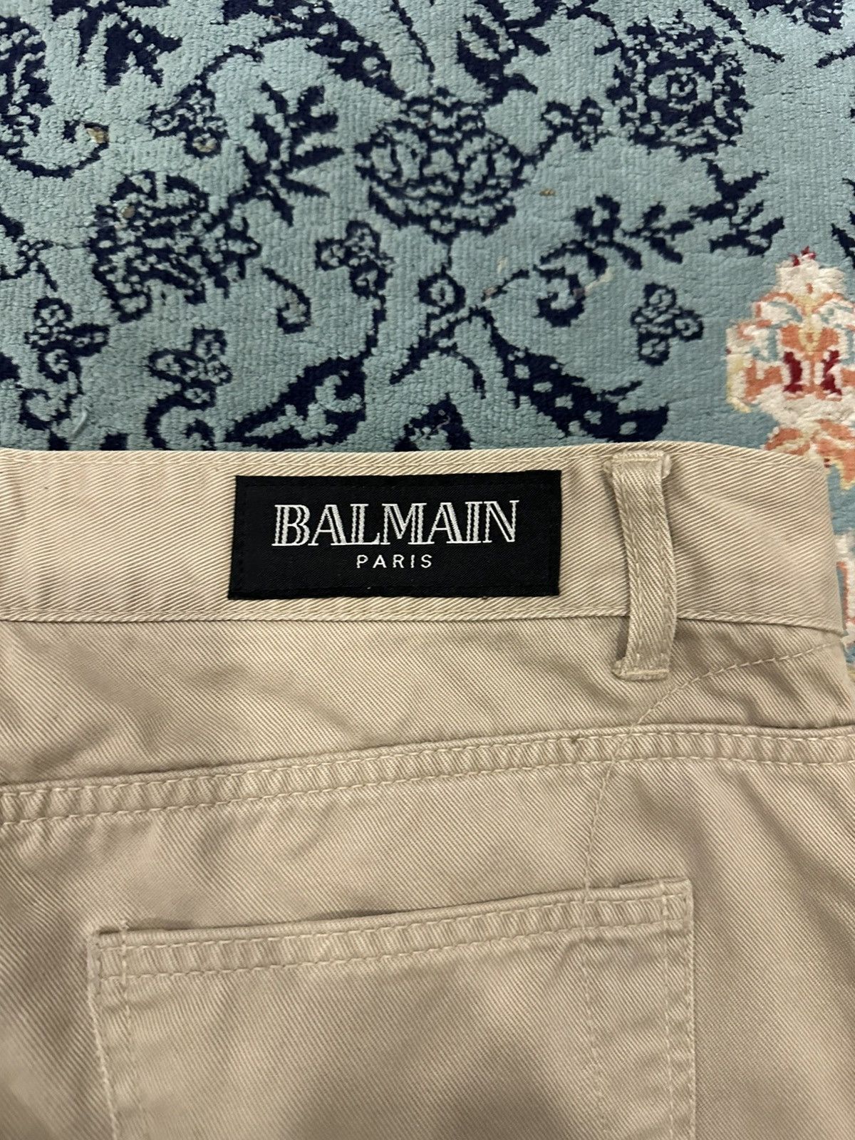 Balmain Balmain Paris Decarnin Sashiko Pants 2010 Size US 34 / EU 50 - 7 Thumbnail