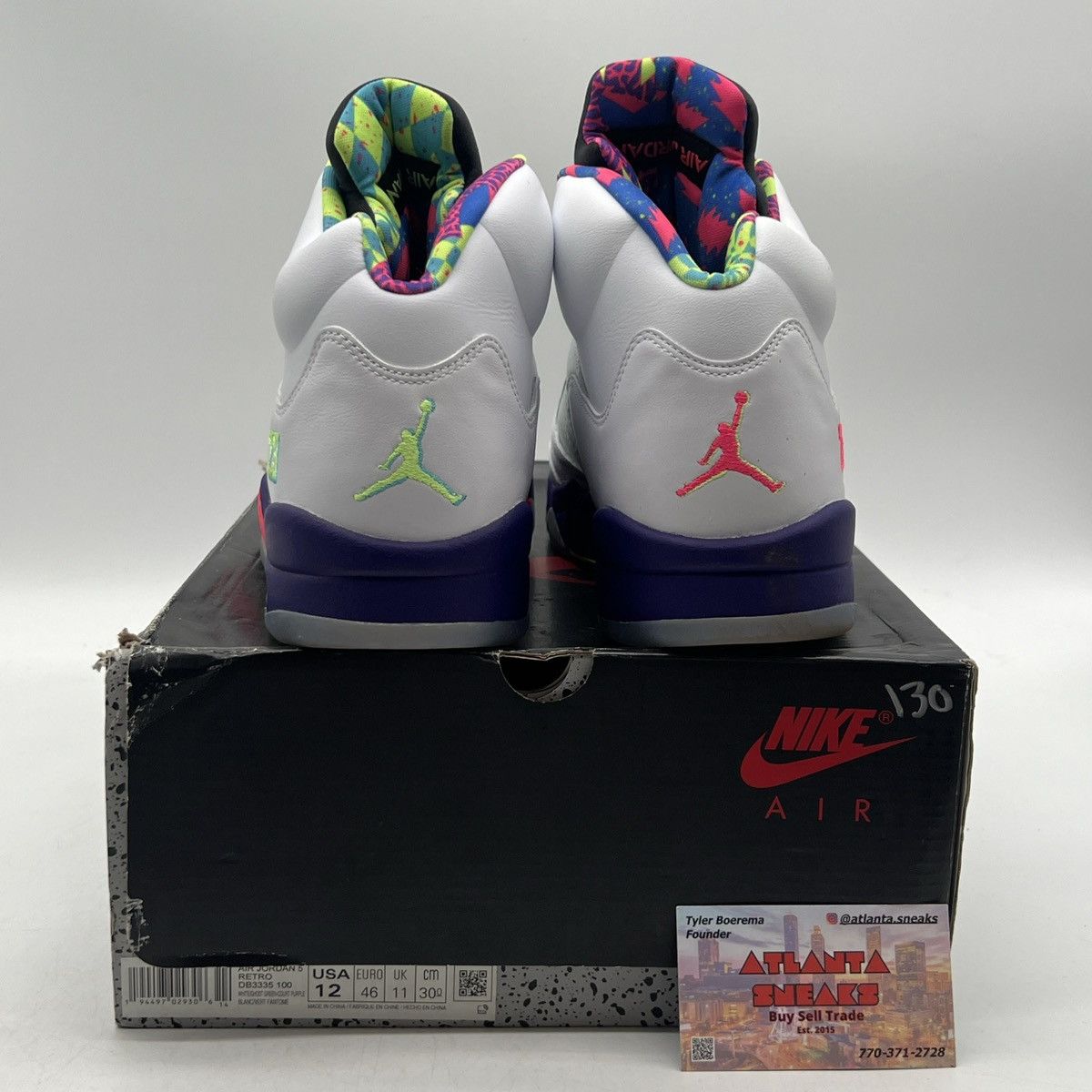 Jordan Brand Air Jordan 5 alternate bel air Size US 12 / EU 45 - 3 Thumbnail