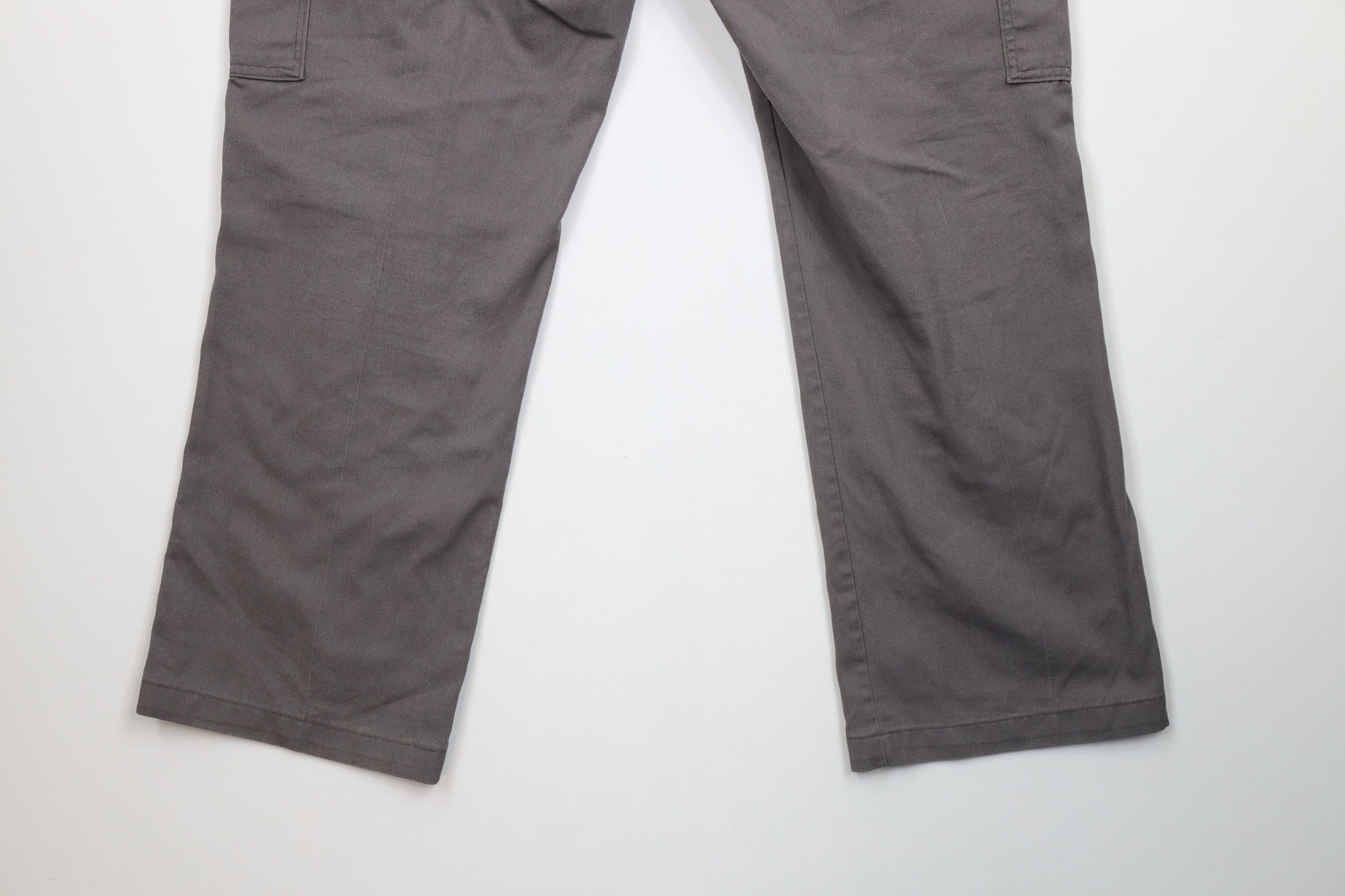 Dickies × Vintage Vintage Y2K Dickies Relaxed Straight Leg Cargo Pants Gray Size US 38 / EU 54 - 13 Thumbnail