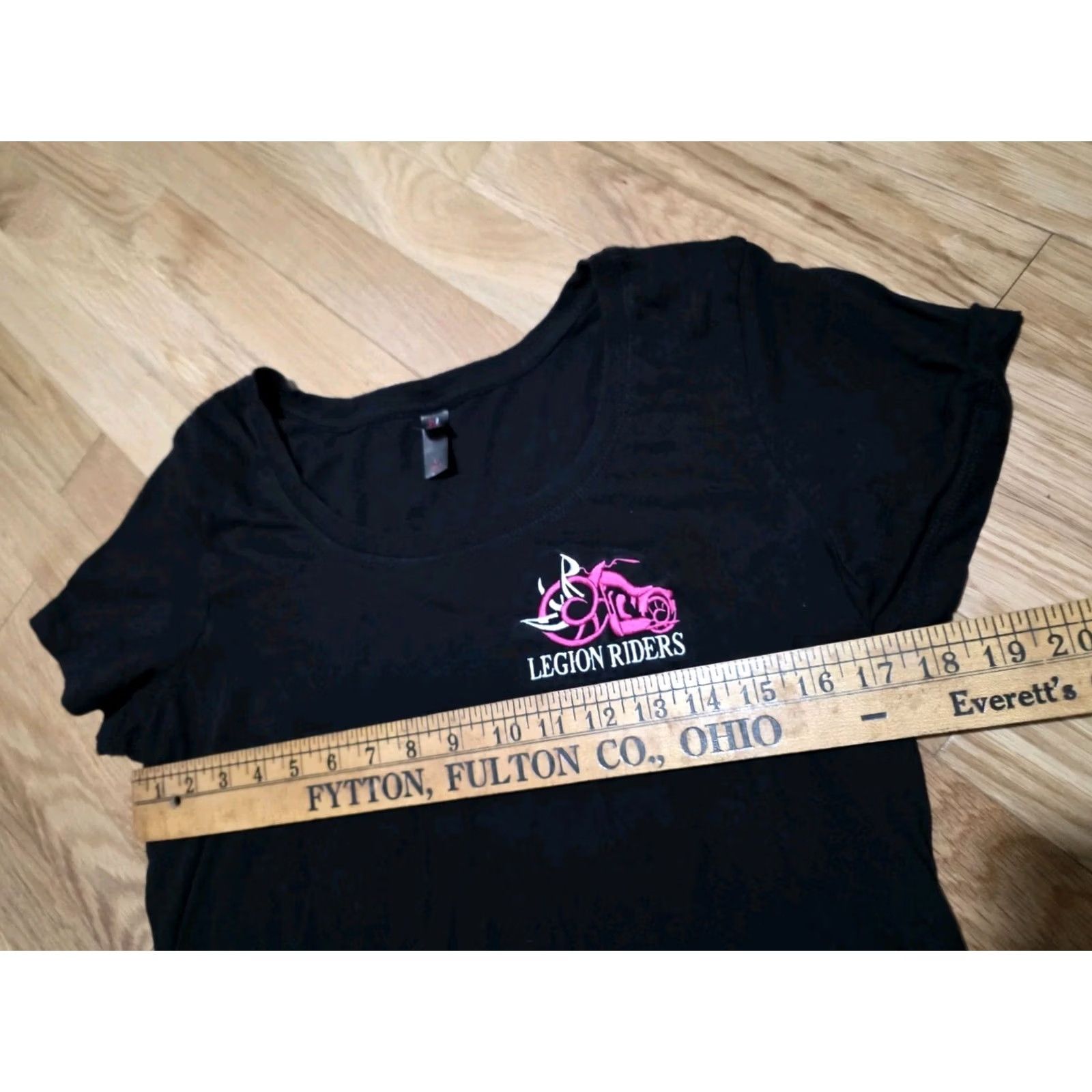 Port & Company Port & Company American Legion Riders Shirt Women's L Motorcycle Biker Tee Size L / US 10 / IT 46 - 4 Thumbnail