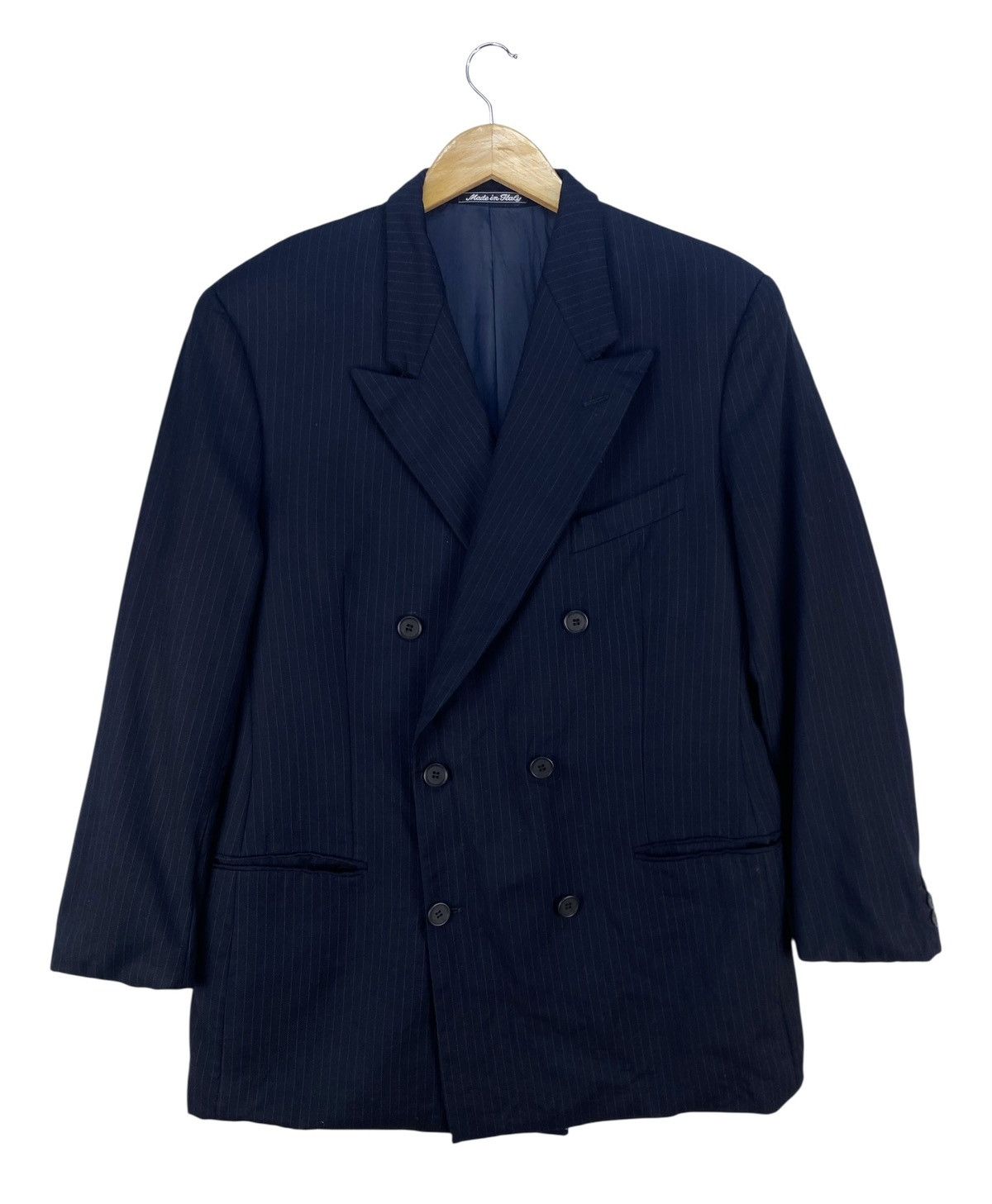 Giorgio Armani Vintage Giorgio Armani Doublebreast Blazer Size 52R - 2 Thumbnail