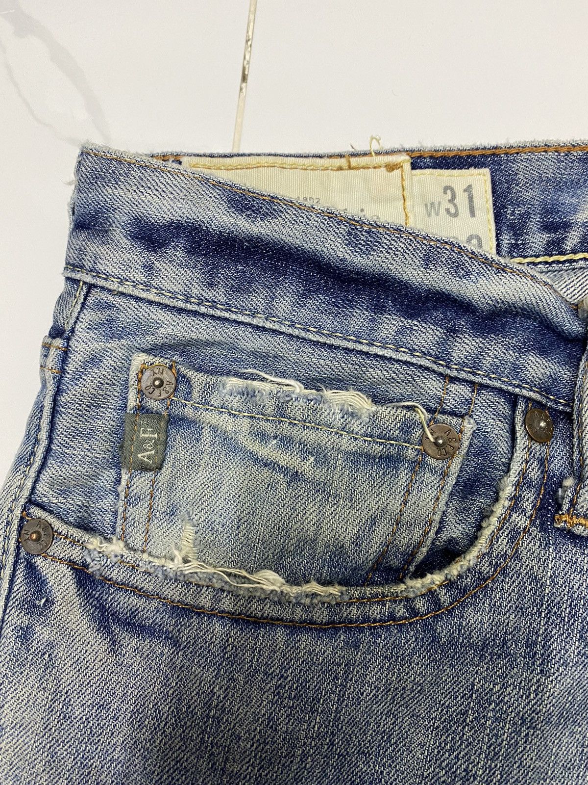 Acne Studios 🔥ABERCROMBIE & FITCH LOW RISE BOOTCUT FLARE JEANS Size US 34 / EU 50 - 11 Thumbnail