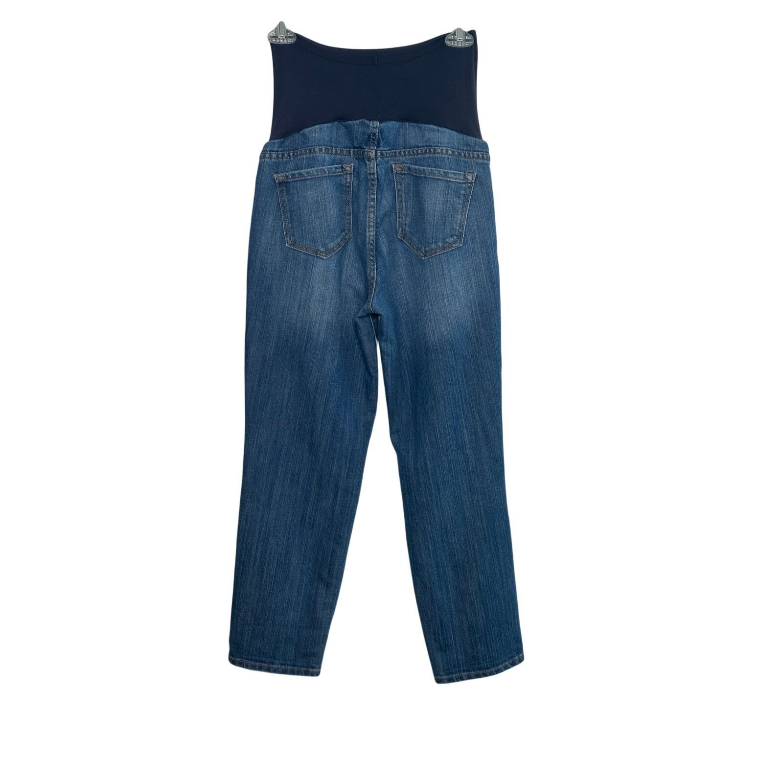 Old Navy Old Navy Maternity distressed pull on jeans size 8 Size 30" / US 8 / IT 44 - 9 Thumbnail