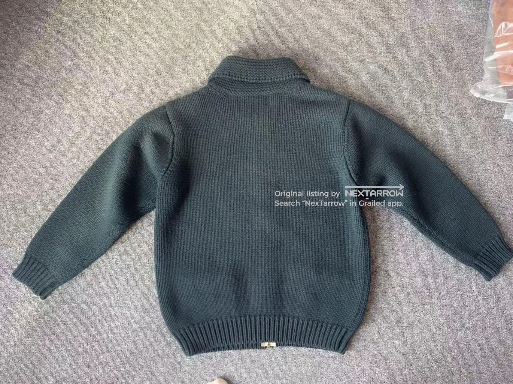 The Real Mccoy Joe Mccoy Cashmere Blend Jacket 38 in Green, Men's — image 4 of 6