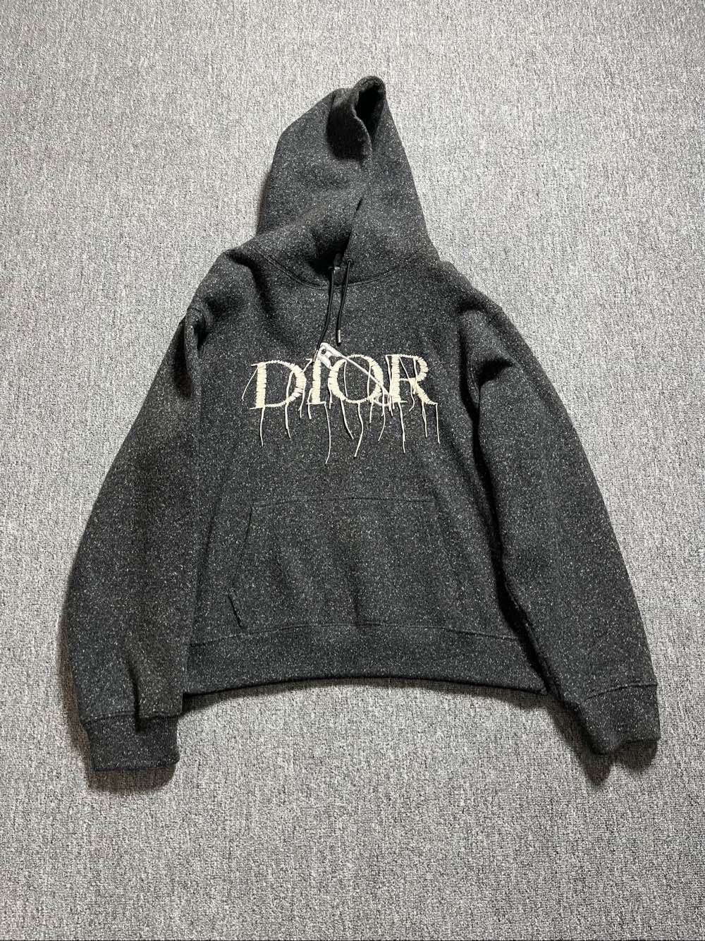 Dior Dior Embroidered Hoodie Size XL Size US XL / EU 56 / 4 - 1 Thumbnail