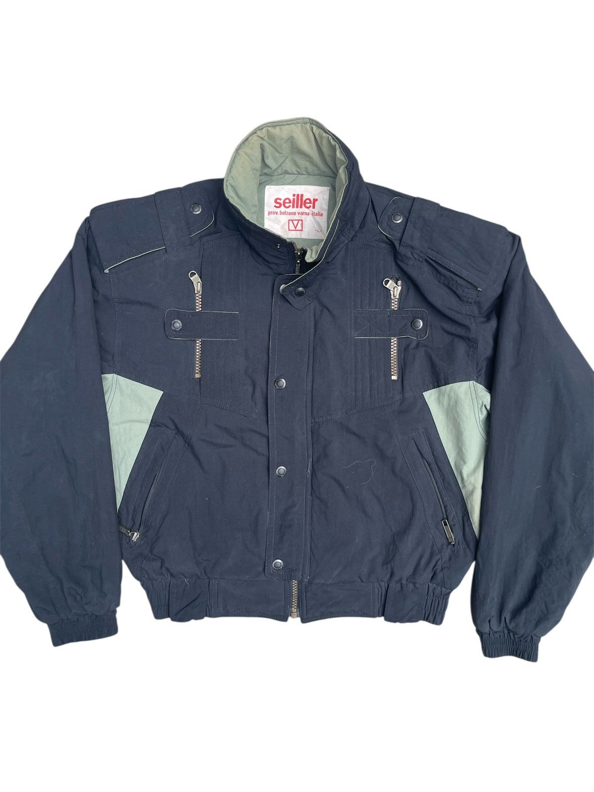 Vintage 🇮🇹 Seiller Prov. Bozzano Vitto Italia Tactical Jacket Size US M / EU 48-50 / 2 - 1 Thumbnail