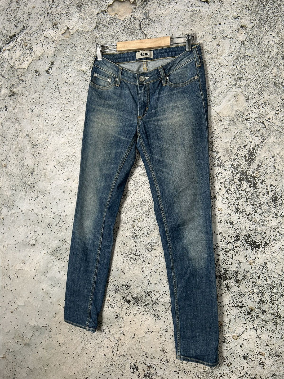Acne Studios Vintage Acne Kex Le/Blue Denim Pants 90s Avantgarde Jeans Size US 29 - 2 Thumbnail