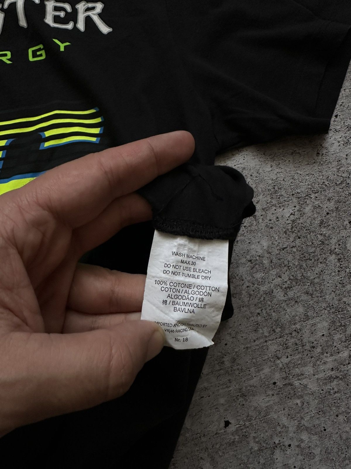 Other Vintage Valentino Rossi Monster Energy Oakley Sponsored Tee Size US L / EU 52-54 / 3 - 9 Thumbnail
