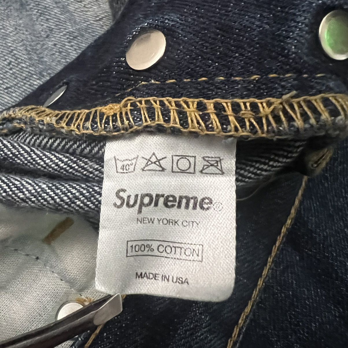 Supreme Supreme Selvedge Denim Jeans Size US 36 / EU 52 - 9 Thumbnail