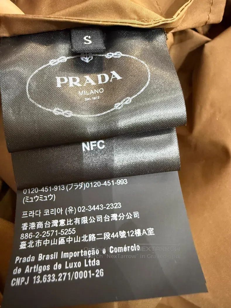 Prada Prada Caramel-coloured hooded jacket Size US S / EU 44-46 / 1 - 4 Thumbnail