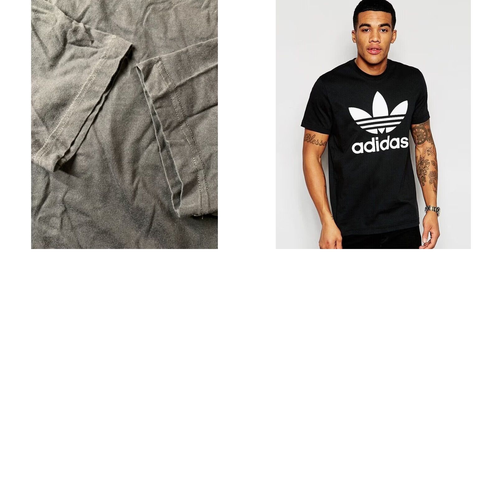 Adidas ADIDAS ORIGINAL MEN T-SHIRT Casual Short Sleeve Shirt Jersey Black XS 2017 Vintage No Mens Right? Size US S / EU 44-46 / 1 - 8 Thumbnail