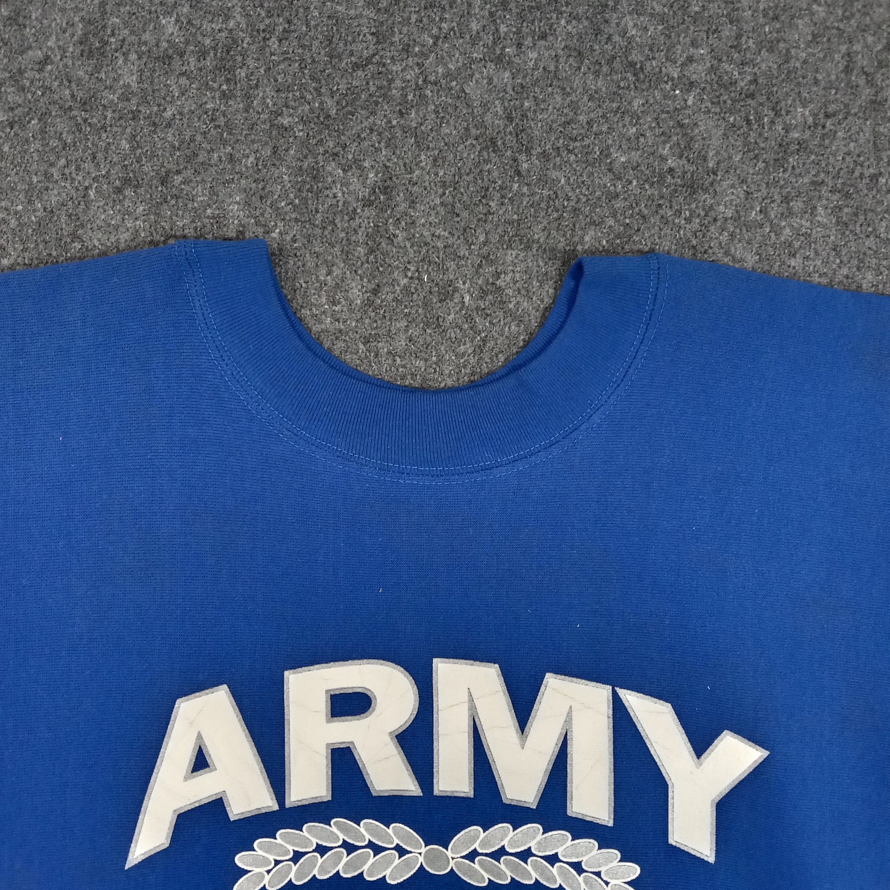 Vintage Vintage 90's Army Ft A.P. Hill American Sweatshirt Size US XXL / EU 58 / 5 - 2 Thumbnail