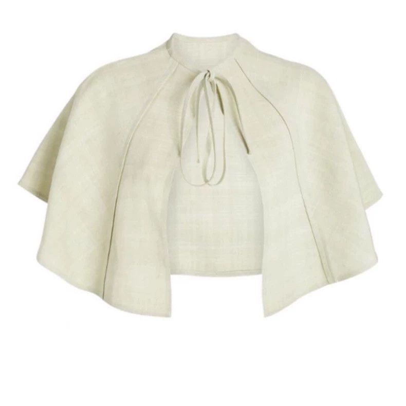 Jil Sander Jil Sander Silk cape cloak Size XXS / US 00 / IT 34 - 1 Thumbnail