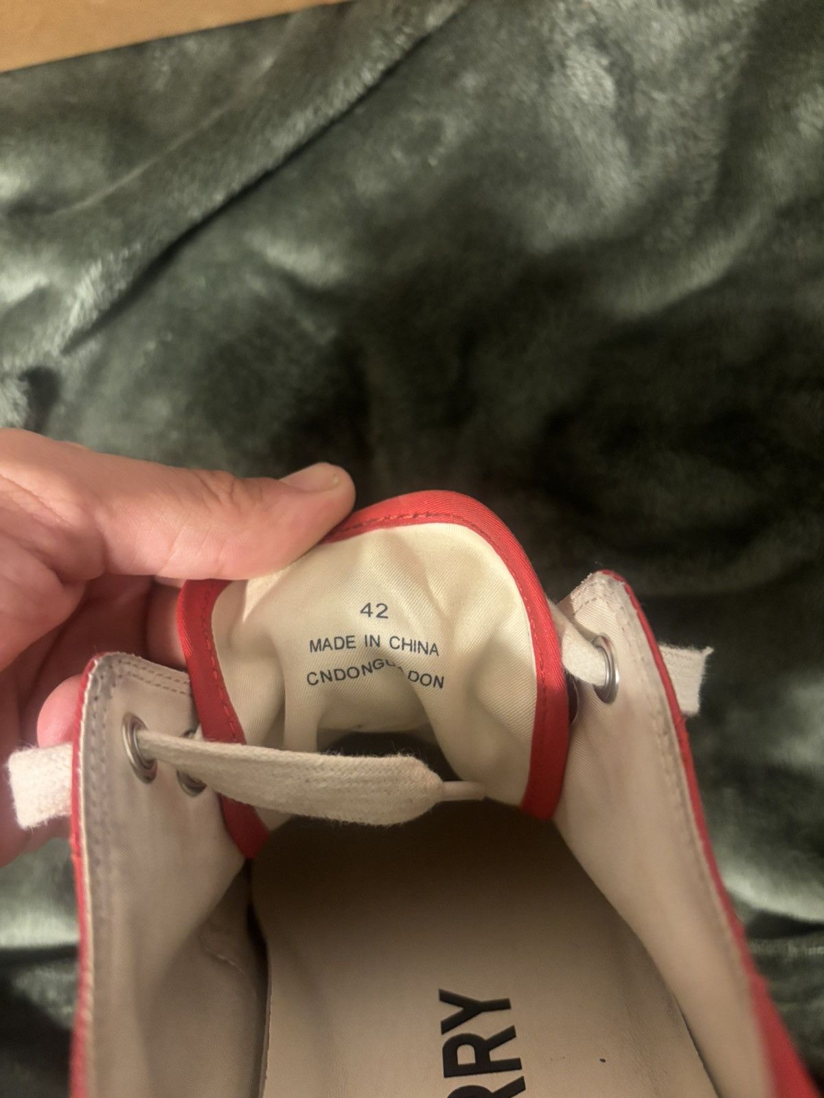 Burberry Burberry Logo Print Sneaker Size US 9.5 / EU 42-43 - 5 Thumbnail