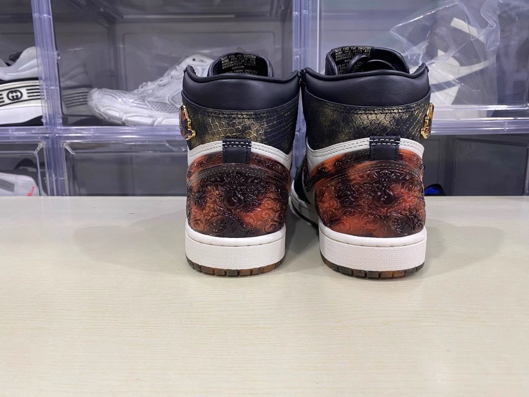 Nike Air Jordan 1 Xuanwu Snake Year Limited Sneakers K36 Size US 8 / EU 41 - 3 Thumbnail