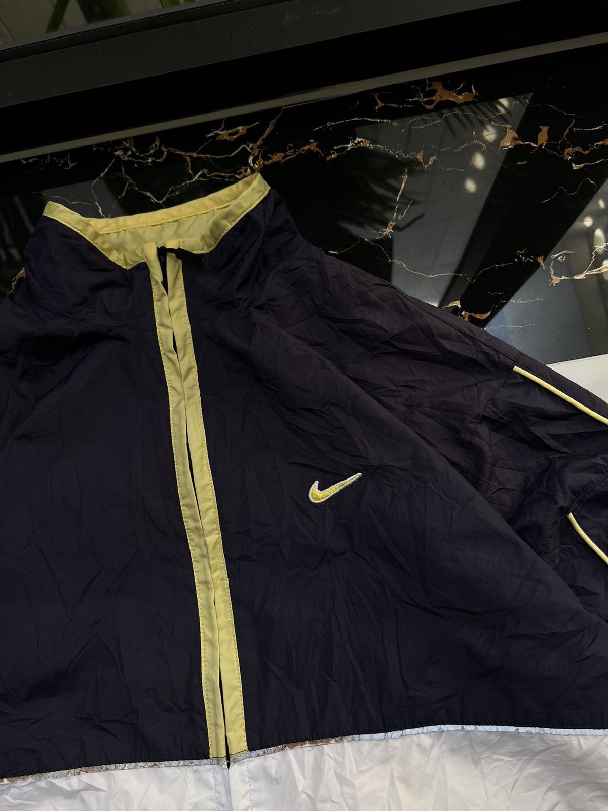 Nike × Vintage 90’s NIKE SWOOSH LOGO RETRO RARE Y2K TRACK JACKET Size US M / EU 48-50 / 2 - 4 Thumbnail