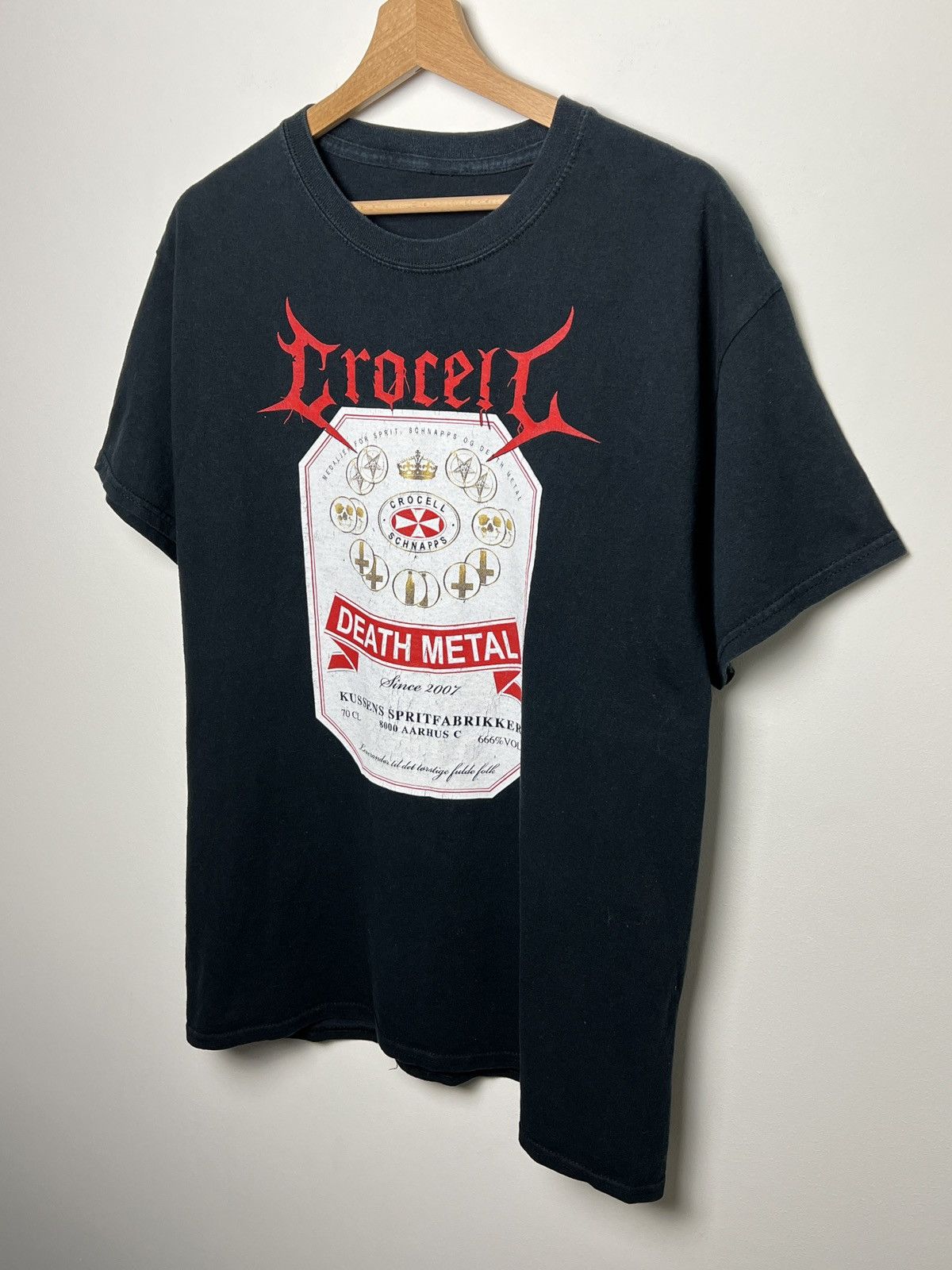 Band Tees y2k crocell death metal t shirt Size US L / EU 52-54 / 3 - 3 Thumbnail